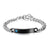 Fashion Geometric Titanium Steel Zircon Stainless Steel Bracelets In Bulk