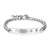 Titanium&stainless Steel Korea Geometric Bracelet  (male) Nhop1657-male