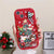 Tpu Santa Claus Elk Cute Retro Phone Accessories