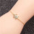 Trendy Models Jewelry Micro-set Zircon Turtle Adjustable Ladies Bracelet Wholesale