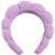 Twist Sponge Headband Girls' High-grade Towel Cloth High Skull Top Hair Band Face Wash Makeup Headband Suit