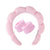 Twist Sponge Headband Girls' High-grade Towel Cloth High Skull Top Hair Band Face Wash Makeup Headband Suit