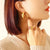 U-shaped Geometric New Gold-plated Titanium Steel Earrings