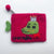 Unisex Animal Cartoon Wool Felt Zipper Wallets