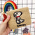 Unisex Animal Cartoon Wool Felt Zipper Wallets