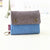 Unisex Animal Color Block Flower Canvas Sewing Thread Flip Cover Coin Purses