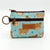 Unisex Animal Polyester Zipper Wallets