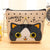 Unisex Animal Pu Leather Zipper Coin Purses