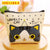 Unisex Animal Pu Leather Zipper Kids Wallets