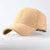 Unisex Basic Classic Style Solid Color Curved Eaves Baseball Cap