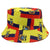 Unisex Basic Color Block Wide Eaves Bucket Hat