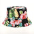 Unisex Basic Cow Pattern Printing Flat Eaves Bucket Hat