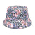 Unisex Basic Flower Wide Eaves Bucket Hat