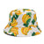 Unisex Basic Fruit Foldable Flat Eaves Bucket Hat