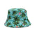 Unisex Basic Graffiti Printing Flat Eaves Bucket Hat