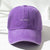 Unisex Basic Letter Wide Eaves Baseball Cap