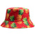 Unisex Basic Pineapple Flat Eaves Bucket Hat