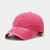 Unisex Basic Retro Solid Color Baseball Cap