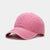 Unisex Basic Retro Solid Color Baseball Cap