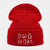 Unisex Basic Simple Style Letter Embroidery Eaveless Wool Cap