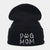 Unisex Basic Simple Style Letter Embroidery Eaveless Wool Cap