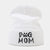 Unisex Basic Simple Style Letter Embroidery Eaveless Wool Cap