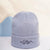 Unisex Basic Snake Embroidery Eaveless Wool Cap