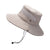 Unisex Basic Solid Color Fake Drawstring Wide Eaves Bucket Hat