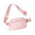 Unisex Basic Solid Color Polyester Waist Bags