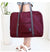 Unisex Basic Solid Color Waterproof Fiber Polyester Travel Bags