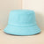 Unisex Basic Solid Color Wide Eaves Bucket Hat