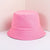 Unisex Basic Solid Color Wide Eaves Bucket Hat