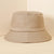 Unisex Basic Solid Color Wide Eaves Bucket Hat