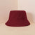 Unisex Basic Solid Color Wide Eaves Bucket Hat