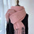 Unisex British Style Plaid Imitation Cashmere Tassel Scarf