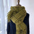 Unisex British Style Plaid Imitation Cashmere Tassel Scarf