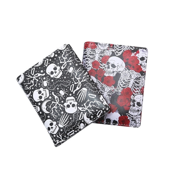 Unisex Cartoon Pu Leather Zipper Wallets