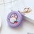 Unisex Cartoon Silica Gel Zipper Coin Purses