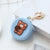 Unisex Cartoon Silica Gel Zipper Coin Purses