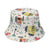 Unisex Cartoon Style Cute Sweet Cartoon Big Eaves Bucket Hat