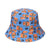 Unisex Cartoon Style Cute Sweet Cartoon Big Eaves Bucket Hat