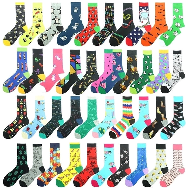 Unisex Cartoon Style Geometric Animal Cotton Ankle Socks A Pair