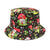 Unisex Cartoon Style Mushroom Wide Eaves Bucket Hat