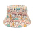 Unisex Cartoon Style Mushroom Wide Eaves Bucket Hat