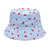 Unisex Cartoon Style Mushroom Wide Eaves Bucket Hat