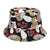 Unisex Cartoon Style Mushroom Wide Eaves Bucket Hat