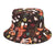 Unisex Cartoon Style Mushroom Wide Eaves Bucket Hat