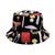 Unisex Cartoon Style Mushroom Wide Eaves Bucket Hat