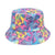 Unisex Cartoon Style Mushroom Wide Eaves Bucket Hat