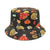 Unisex Cartoon Style Mushroom Wide Eaves Bucket Hat